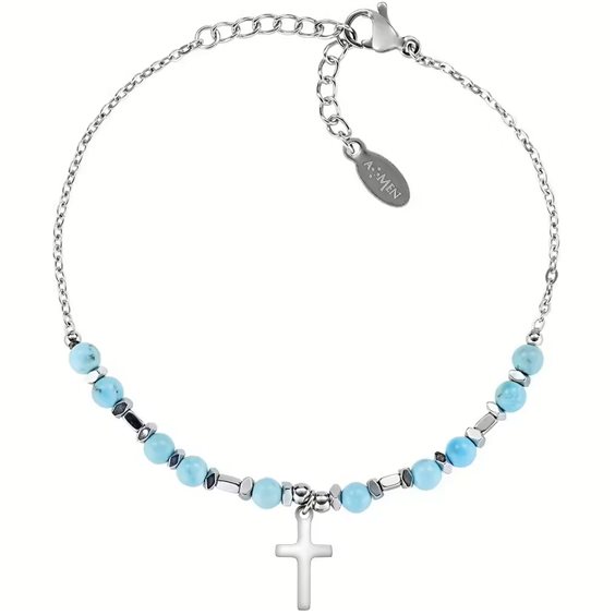 Armband Amen Dame Acciaio donna in Stahl Agata ACBR81884B - ACBR81884B